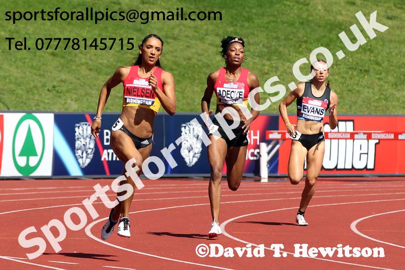 Womens 400 metres, 2019 Muller British Championships, Alexander Stadium, Birmingham. Photo: David T. Hewitson/Sports for All Pics